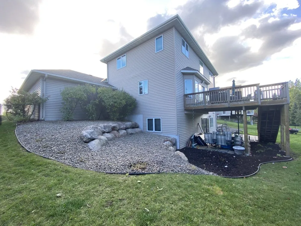 Custom residential landscaping for beautiful yards in Mounds View, MN by 365 Snow Removal & Lawn Services