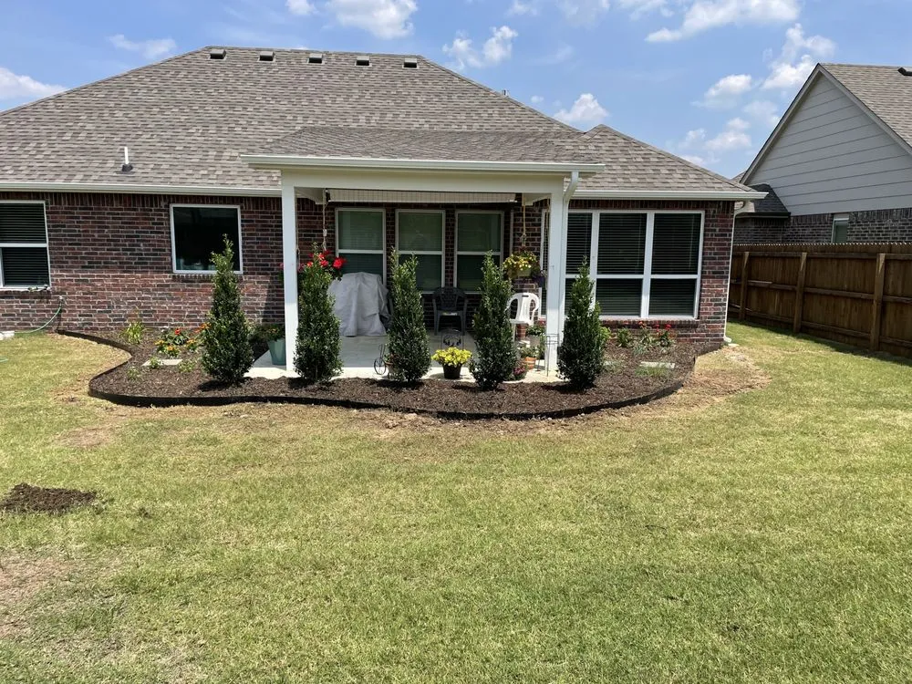 Custom landscape installation in Tulsa, OK - 3ALandscapes