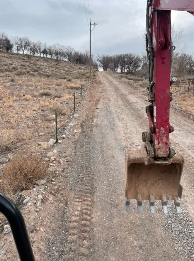 Custom landscape installation in Delta, CO by 3D Dirtworks