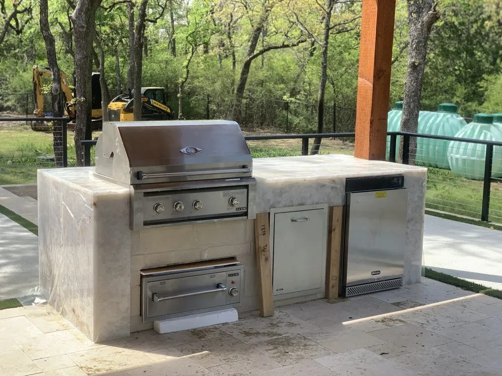 Custom garden landscaping for beautiful yards across Keller, TX - 3D Pools