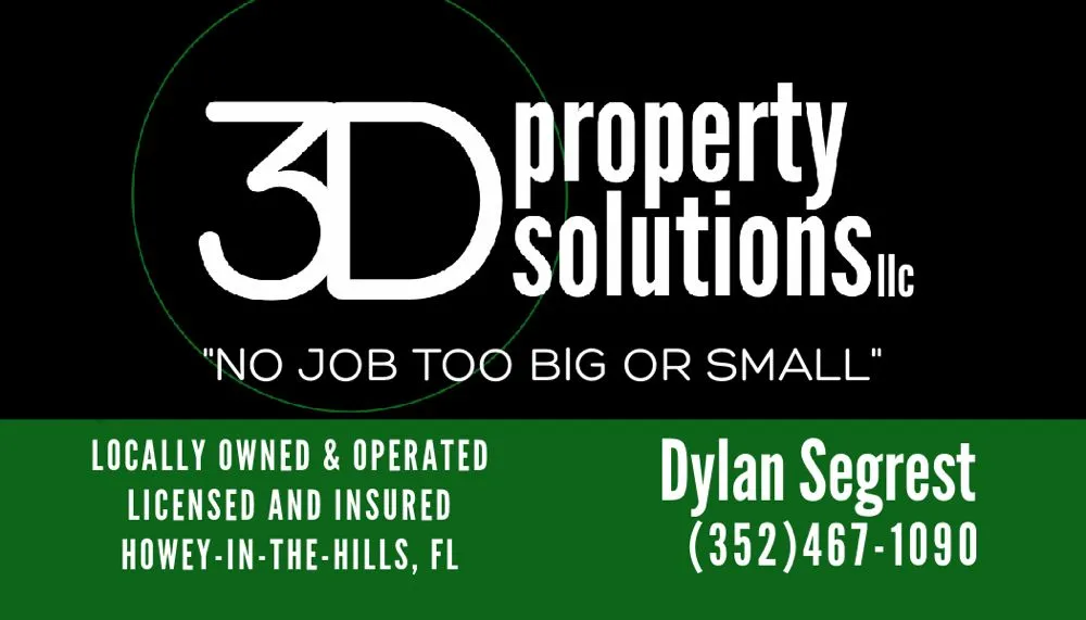 Local outdoor landscaping in Howie-In-The-Hills, FL - 3D Property Solutions
