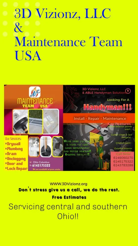 Affordable residential landscaping with custom design across Whitehall, OH - 3D Vizionz