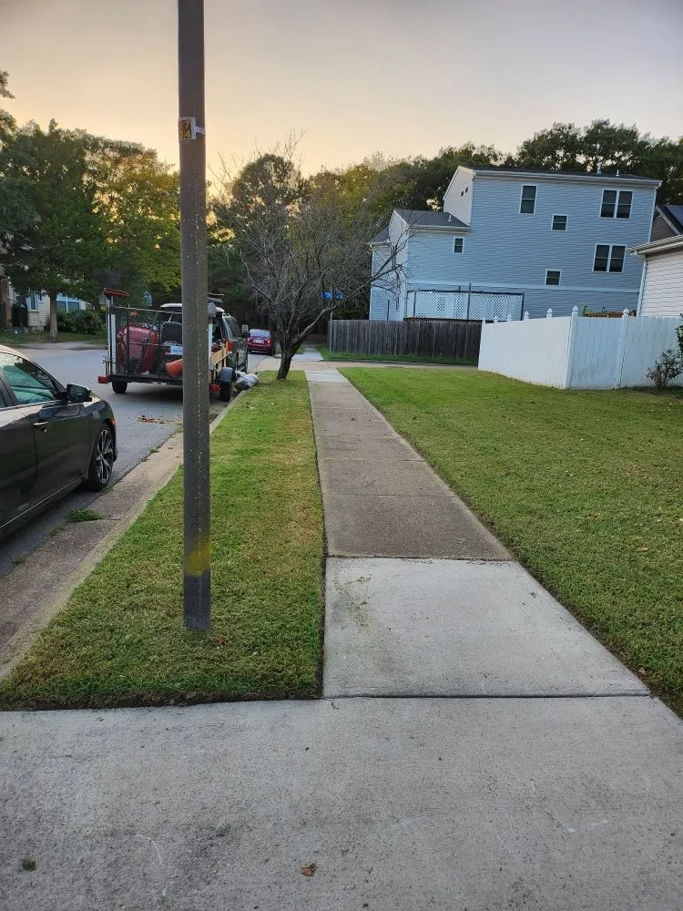 Professional yard maintenance in Norfolk, VA by 3J's Lawn Care