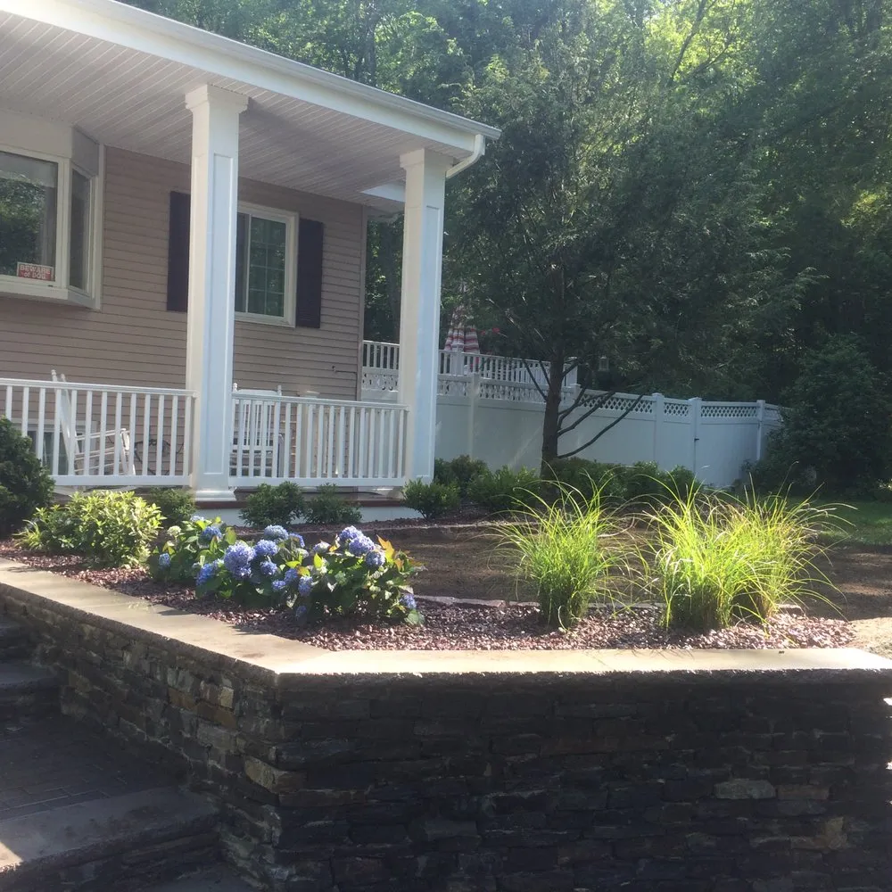 Expert landscape installation in East Greenwich, RI by 3M Landscape Construction