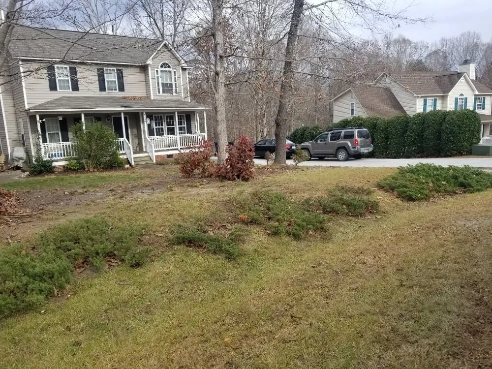 Top-rated landscape design with custom design in Raleigh, NC by 3M's Leaf Blowing and Removal