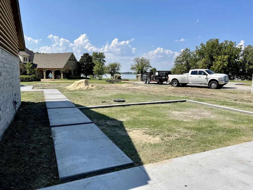 Expert outdoor landscaping in Corsicana, TX by 3T Services