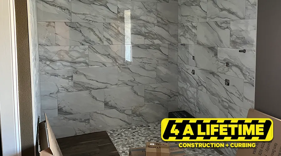 Custom landscape installation in Belton, TX - 4 A Lifetime Construction