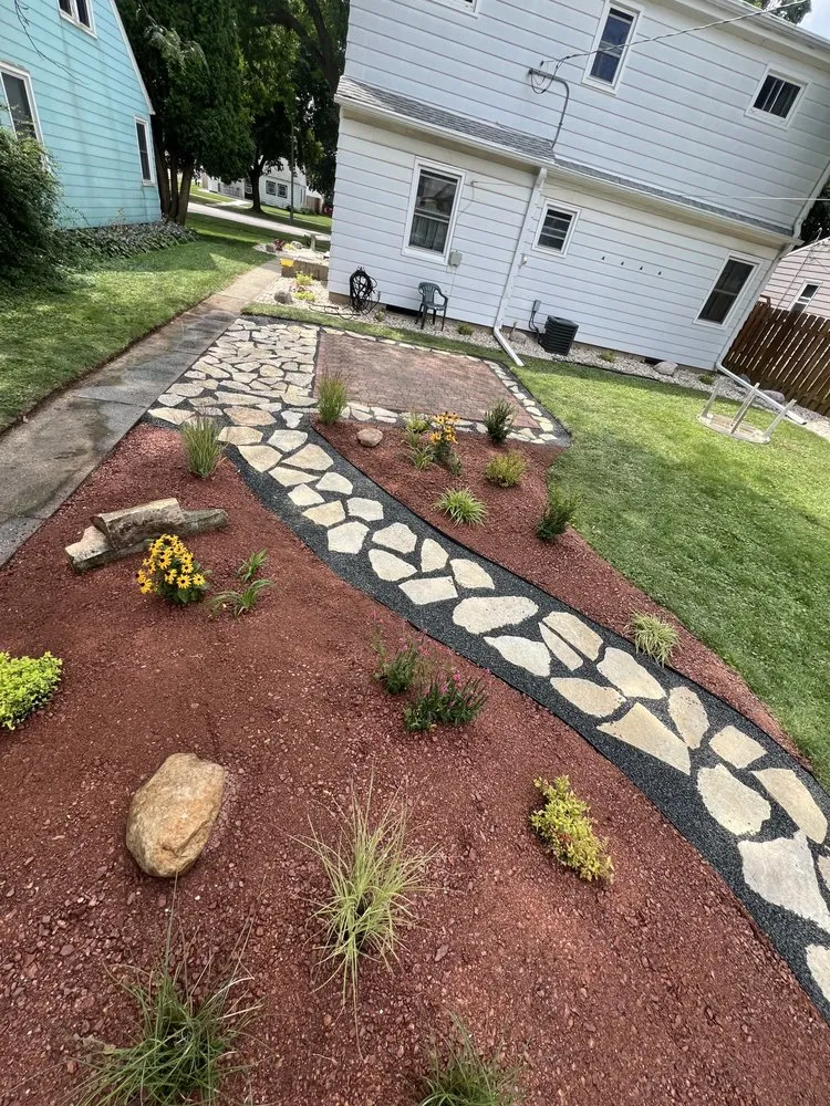 Professional landscape installation in Richfield, WI - 4 Brothers Landscape