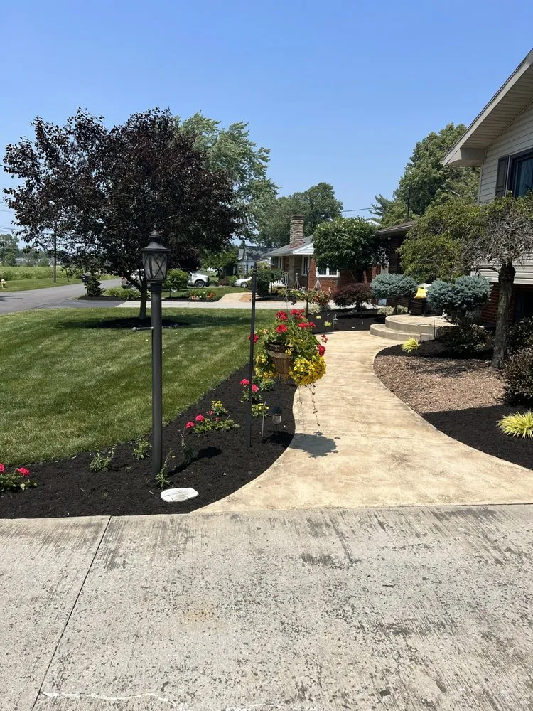 Custom landscaping services with custom design across Monroeville, OH - 4 County Lawncare