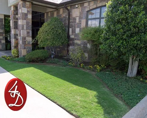 Professional garden landscaping for outdoor upgrades in Lawton, OK by 4-D Landscape & Irrigation