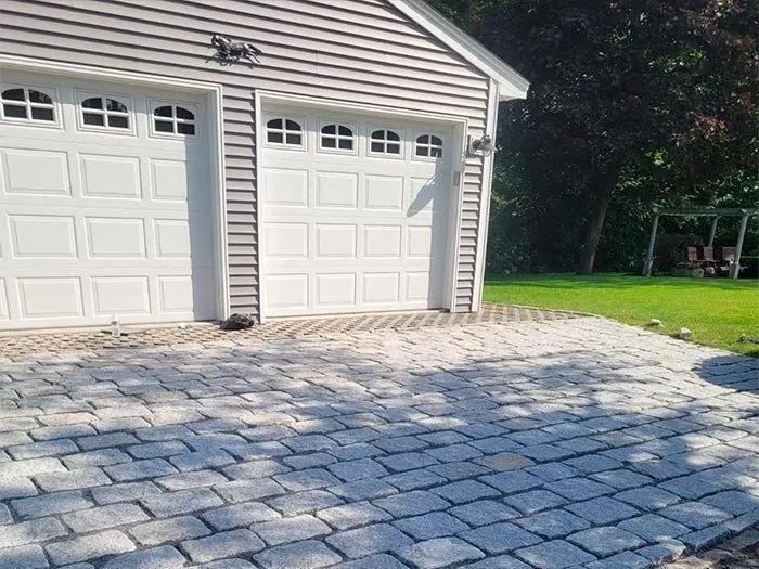 Custom landscape design for beautiful yards in Lynn, MA by 4 Daughters Landscape