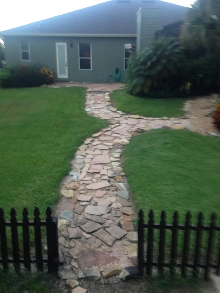 Custom outdoor landscaping in Groveland, FL - 4 Elements Landscape Design