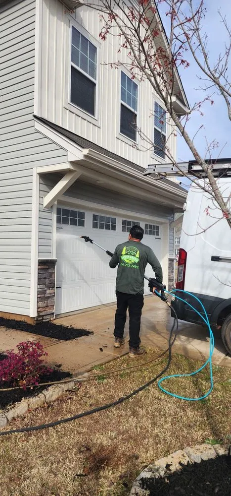 Custom landscape installation with custom design in Charlotte, NC by 4 Evergreen Lawn Care