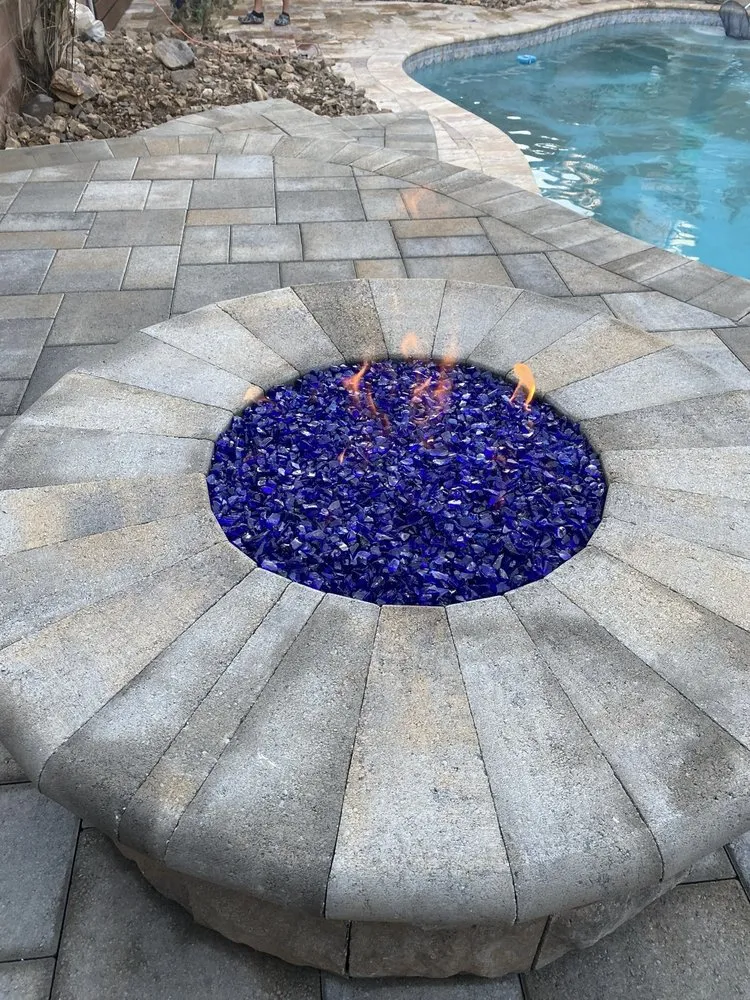 Custom outdoor landscaping with custom design across Las Vegas, NV - 4 Evergreen Maintenance & Landscaping
