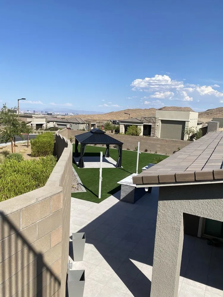 Top-rated landscape installation in Las Vegas, NV by 4 Evergreen Maintenance & Landscaping