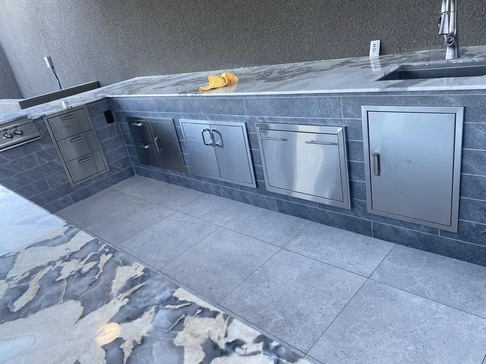 Custom lawn mowing service for residential properties in Las Vegas, NV by 4 Evergreen Maintenance & Landscaping