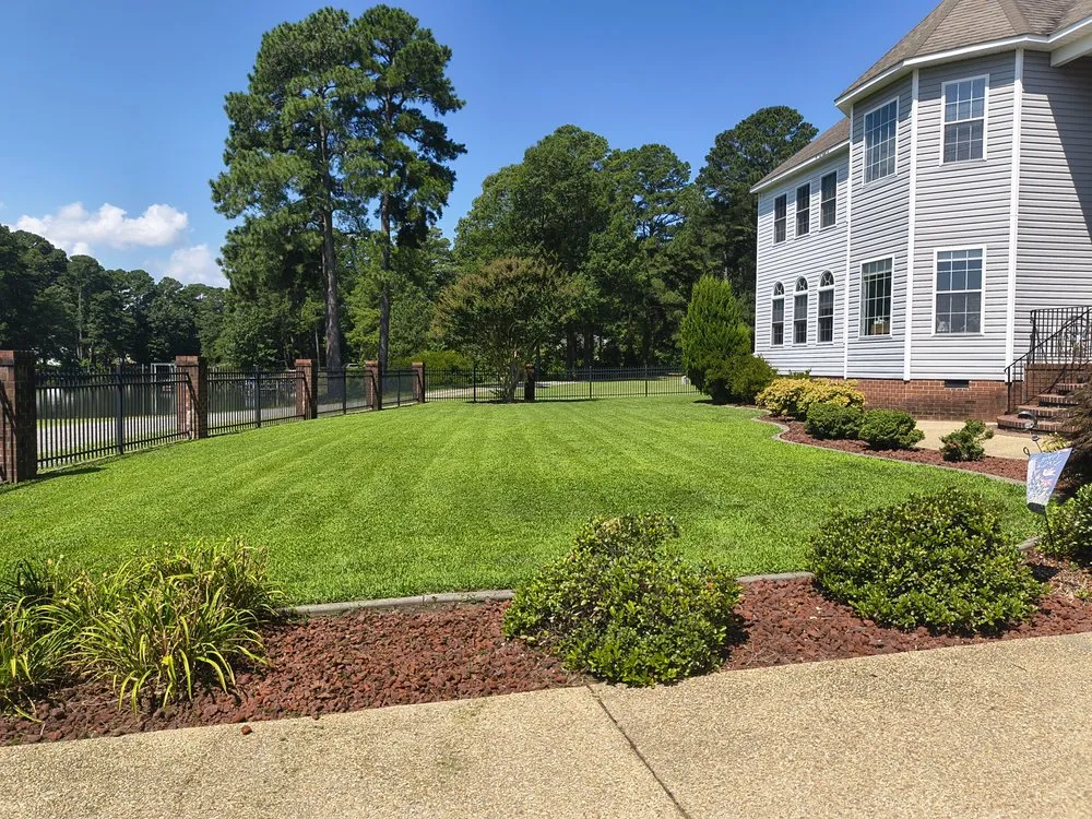 Custom landscape design in Gloucester Point, VA - 4 Points Lawn Care