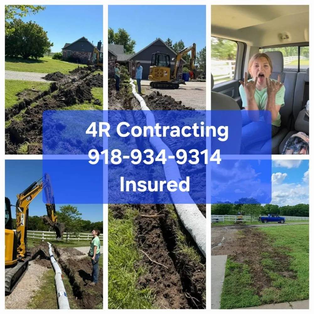 Custom landscaping services for outdoor upgrades in Terlton, OK by 4 Roses Contracting