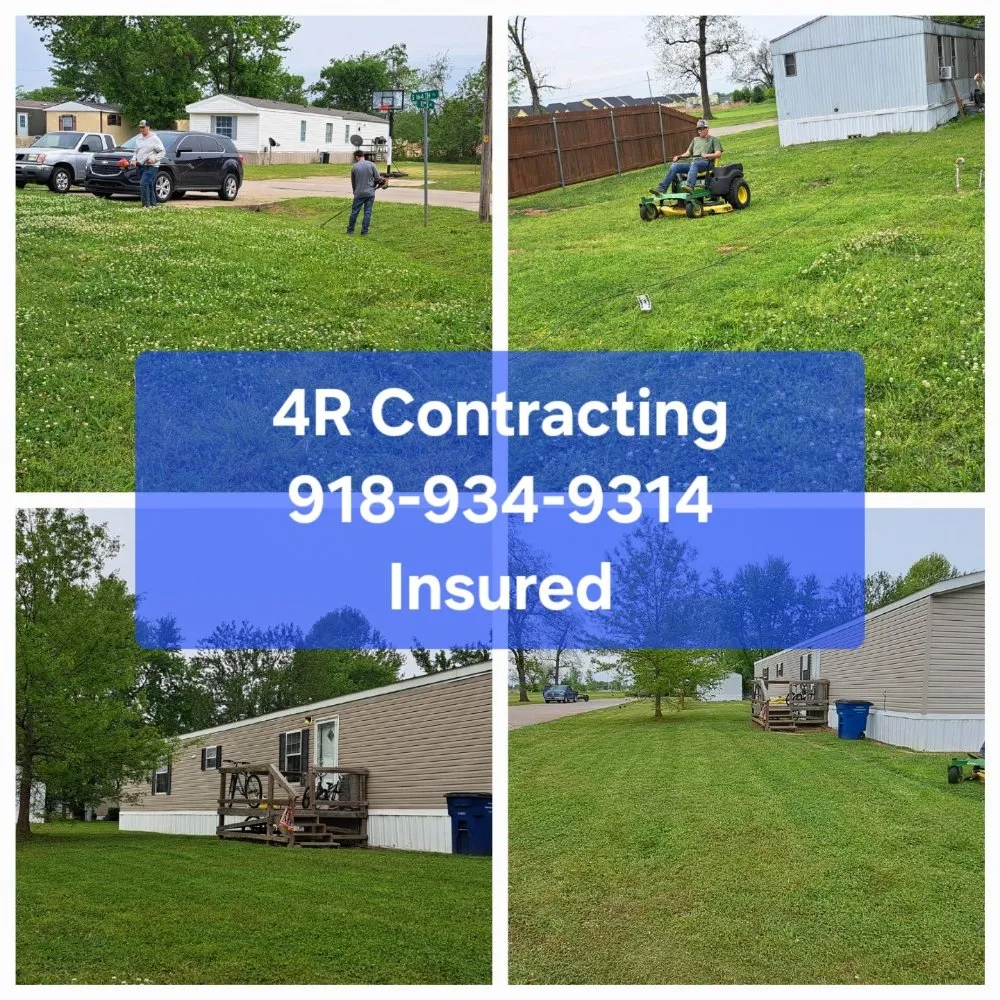 Affordable outdoor landscaping for beautiful yards in Terlton, OK by 4 Roses Contracting