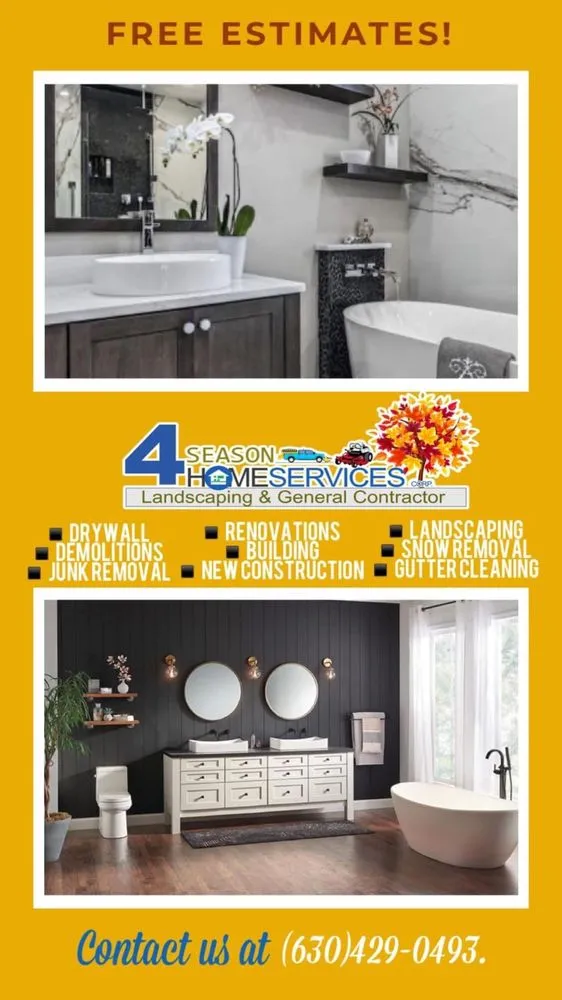 Affordable landscape design experts serving Oswgo, IL - 4 Season Home Services