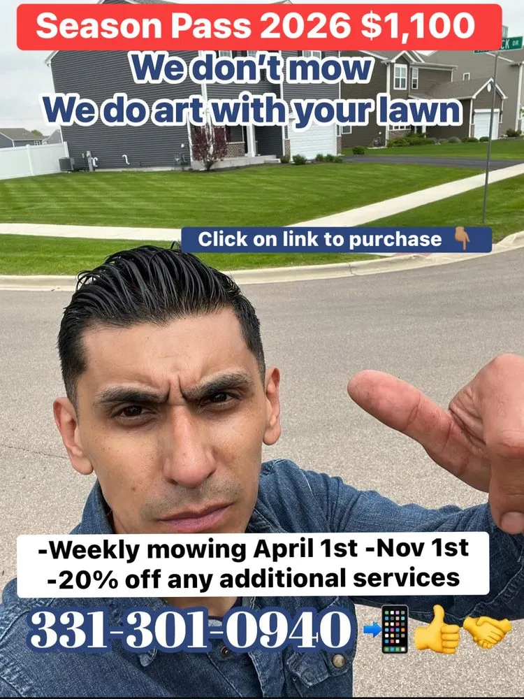 Professional outdoor landscaping in Oswgo, IL - 4 Season Home Services