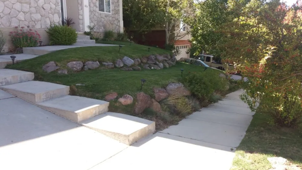 Professional landscape installation in West Jordan, UT - 4 Season Landscaping & Snow Removal
