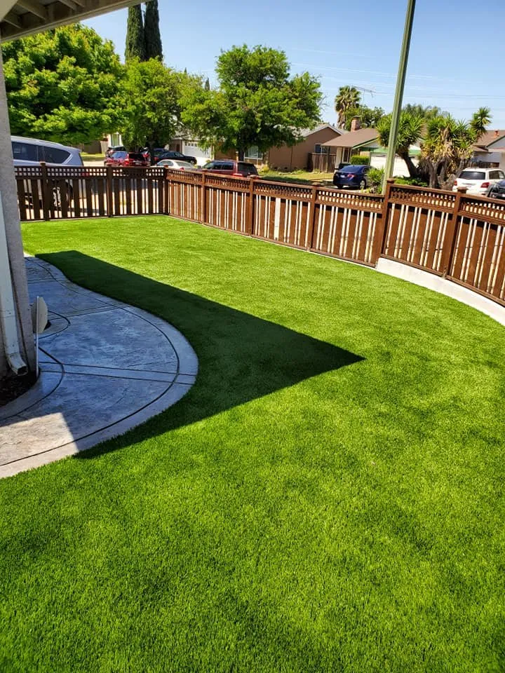 Professional yard maintenance with custom design in San Jose, CA by 4 Seasons Green