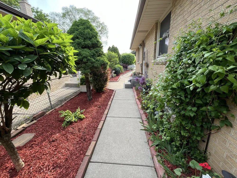 Expert landscape installation for homes in West Milwaukee, WI by 4 Seasons Landscape Mulch & More