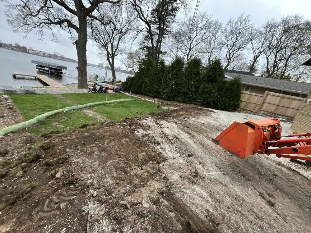 Custom residential landscaping near you in West Milwaukee, WI by 4 Seasons Landscape Mulch & More