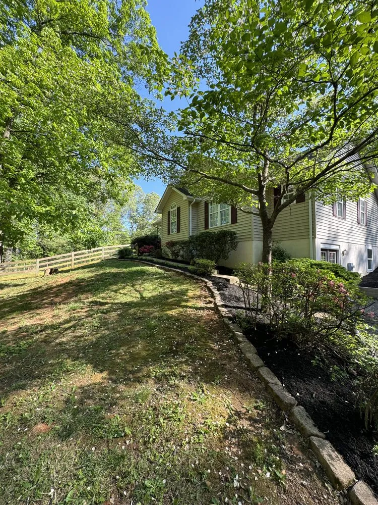 Expert yard cleanup service with custom design in Madison, VA by 4 Seasons Landscapes