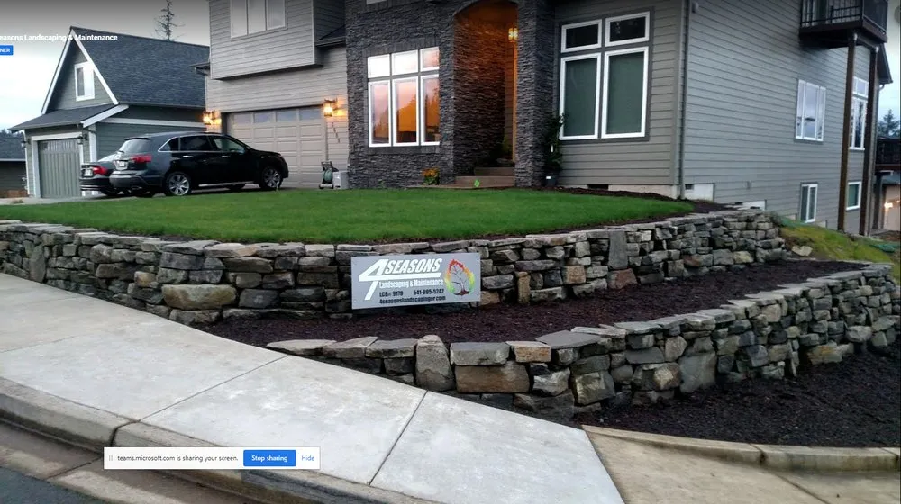 Reliable landscape design for residential properties across Creswell, OR - 4 Seasons Landscaping & Maintenance
