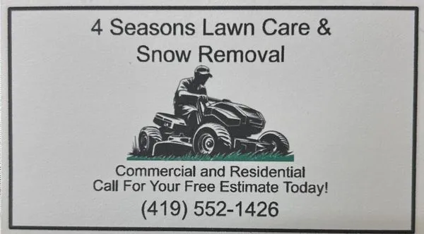 4 Seasons Lawn Care & Snow Removal