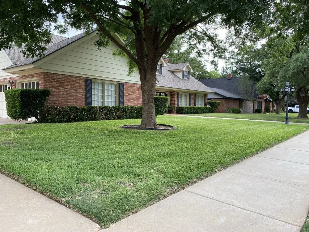 Local yard maintenance in Lubbock, TX by 4 Seasons Lawn Care