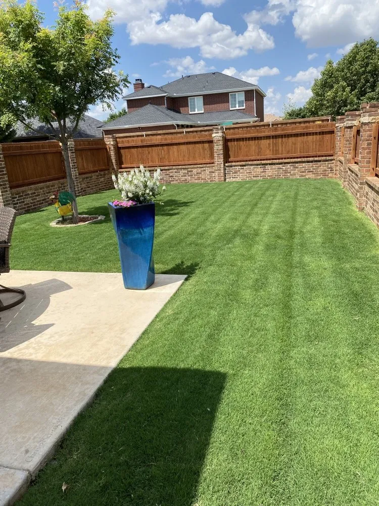 Professional residential landscaping in Lubbock, TX by 4 Seasons Lawn Care