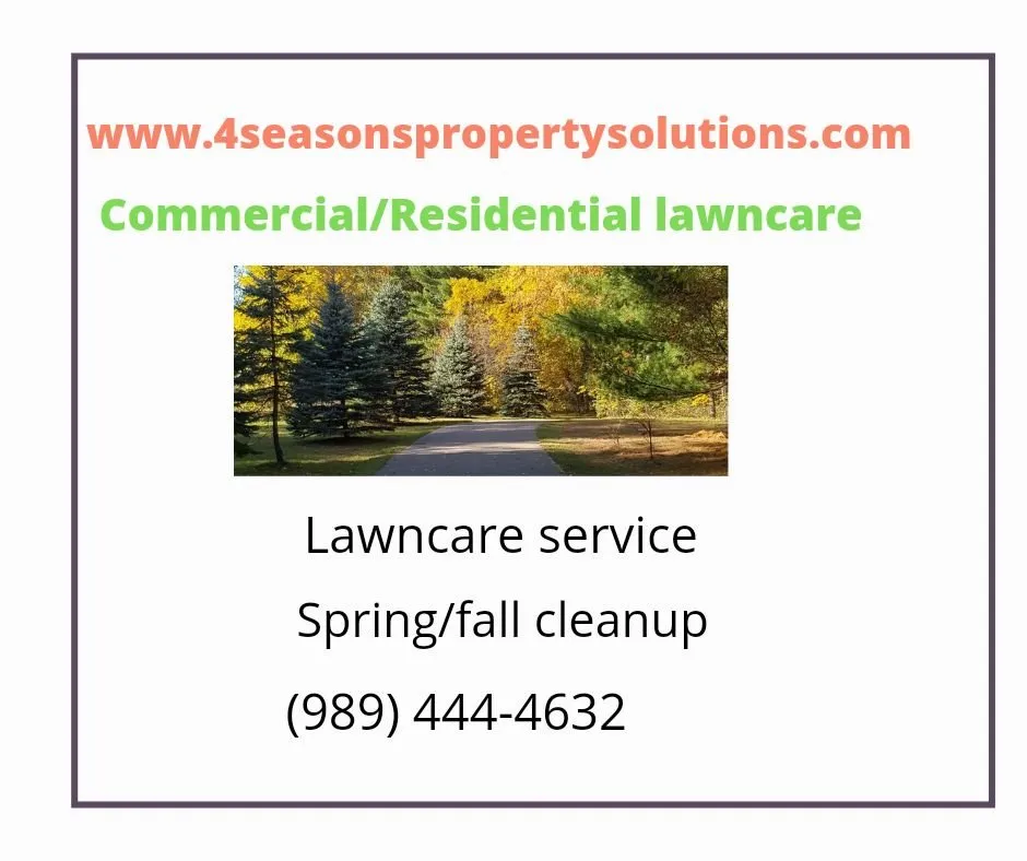 Affordable landscape installation in Mount Pleasant, MI by 4 Seasons Property Solutions