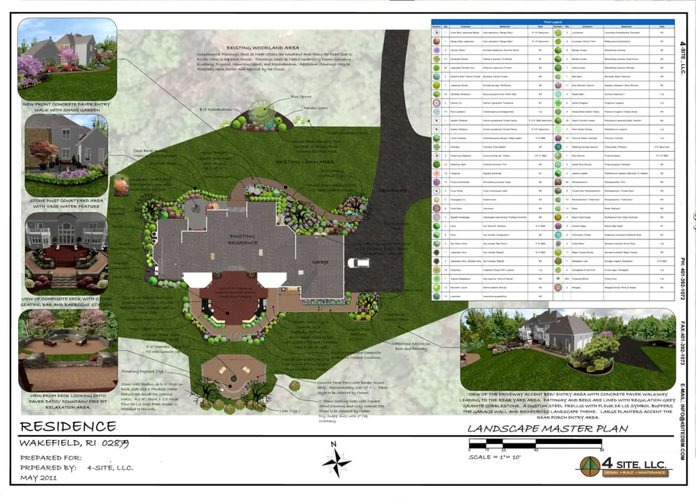 Affordable yard maintenance in Coventry, RI by 4 Site LLC