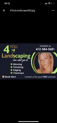 4 You Landscaping Logo