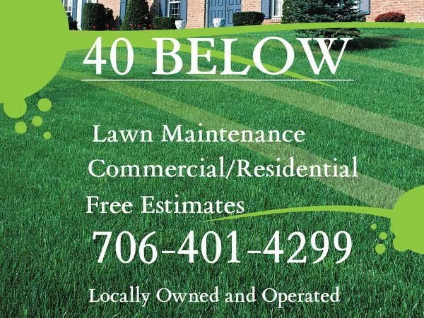 Reliable residential landscaping experts serving Carlton, GA - 40 Below
