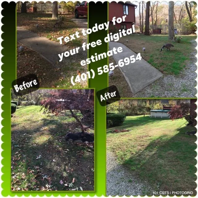 Custom outdoor landscaping experts serving West Warwick, RI - 401 Cuts