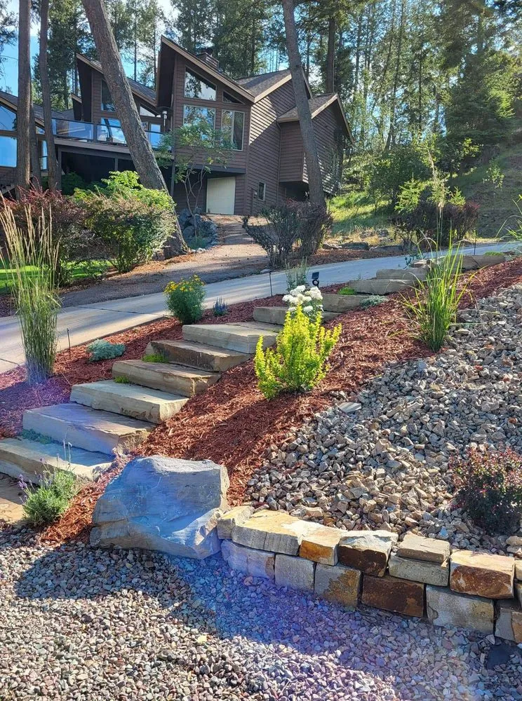 Trusted outdoor landscaping experts serving Columbia Falls, MT - 406 Hardscapes