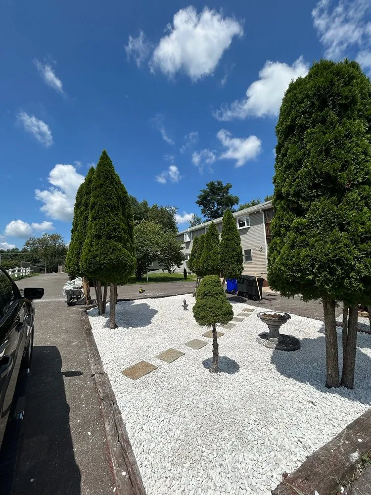 Professional outdoor landscaping for residential properties in Ellicott City, MD by 410 Odd Jobs