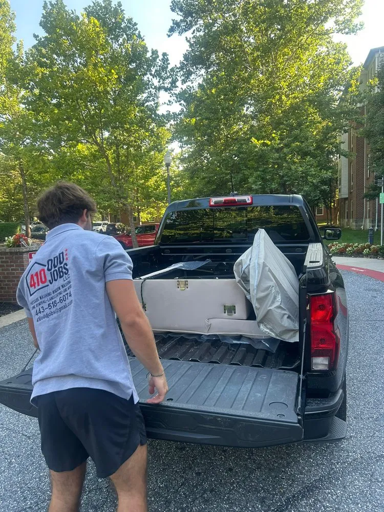 Local lawn mowing service in Ellicott City, MD by 410 Odd Jobs