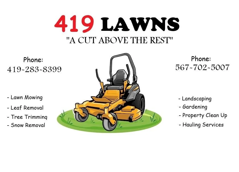 Professional landscaping services experts serving Toledo, OH - 419 Lawns