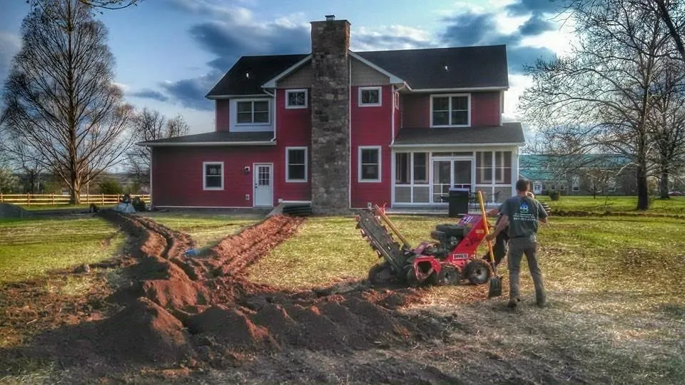 Custom residential landscaping with custom design across Chalfont, PA - 4B Landscape & Construction