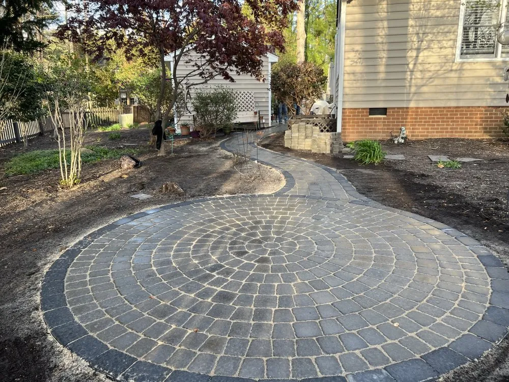 Affordable lawn mowing service for beautiful yards in Glen Allen, VA by 4Ever Hardscapes