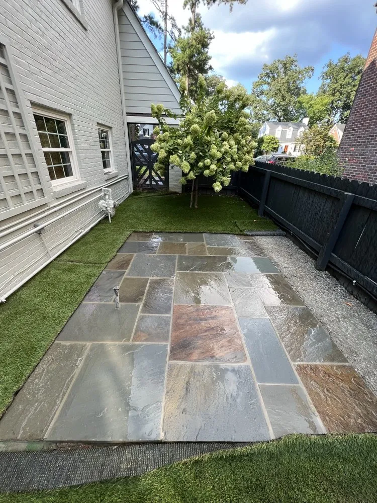 Custom lawn mowing service in Glen Allen, VA by 4Ever Hardscapes