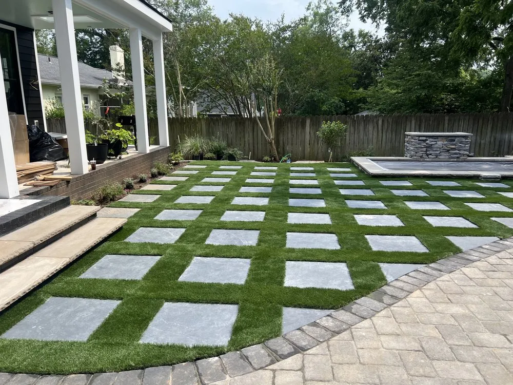 Top-rated lawn mowing service in Glen Allen, VA by 4Ever Hardscapes