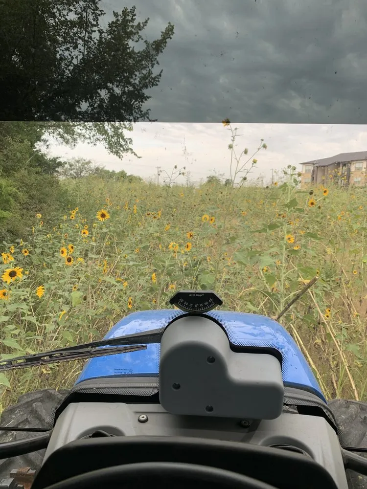 Professional garden landscaping in Royse City, TX - 4G Tractor Mowing