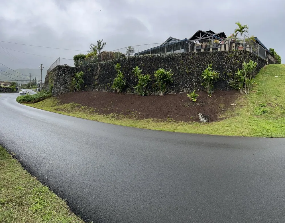 Custom garden landscaping in Kaneohe, HI - 4K Landscaping & Concrete