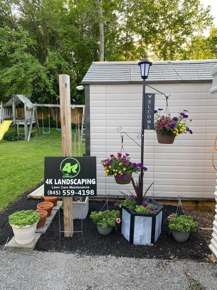Professional yard maintenance in Newburgh, NY by 4k Landscaping